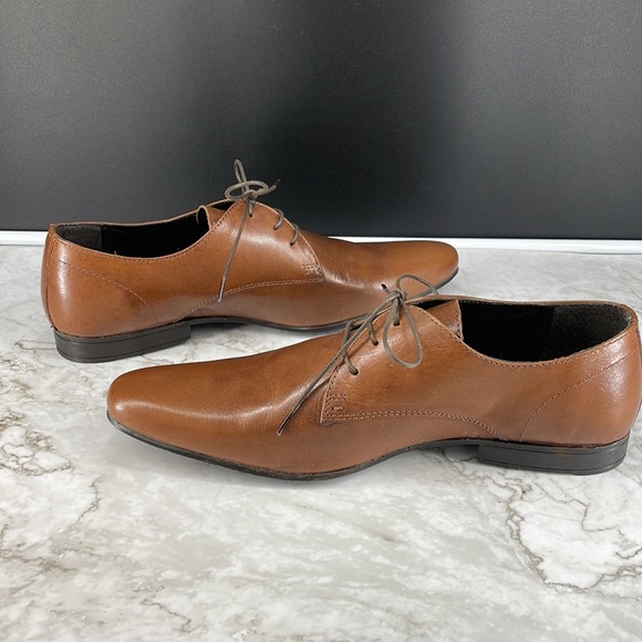 Top man Dress Shoes Sz 11 Brown - Picture 7 of 7
